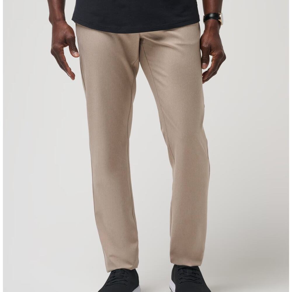 Travis Mathew Pants Men’s 32x32 Beige Open‎ To Close Pant Performance Golf Chino